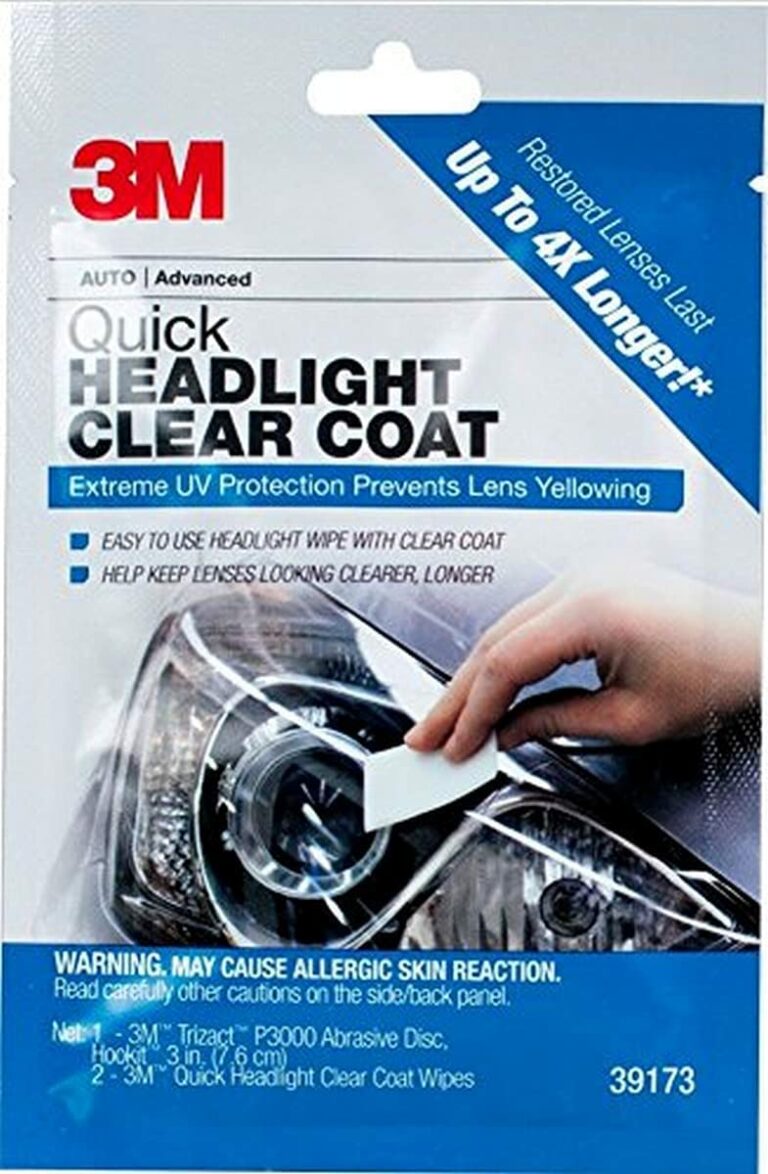 Best Clear Coat For Headlights In 2024