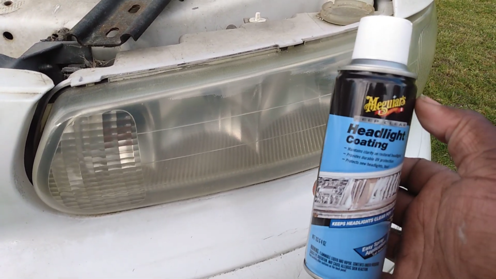 Meguiar's Keep Clean Headlight Coating In Action 835 Screenshot Headlight Reviews