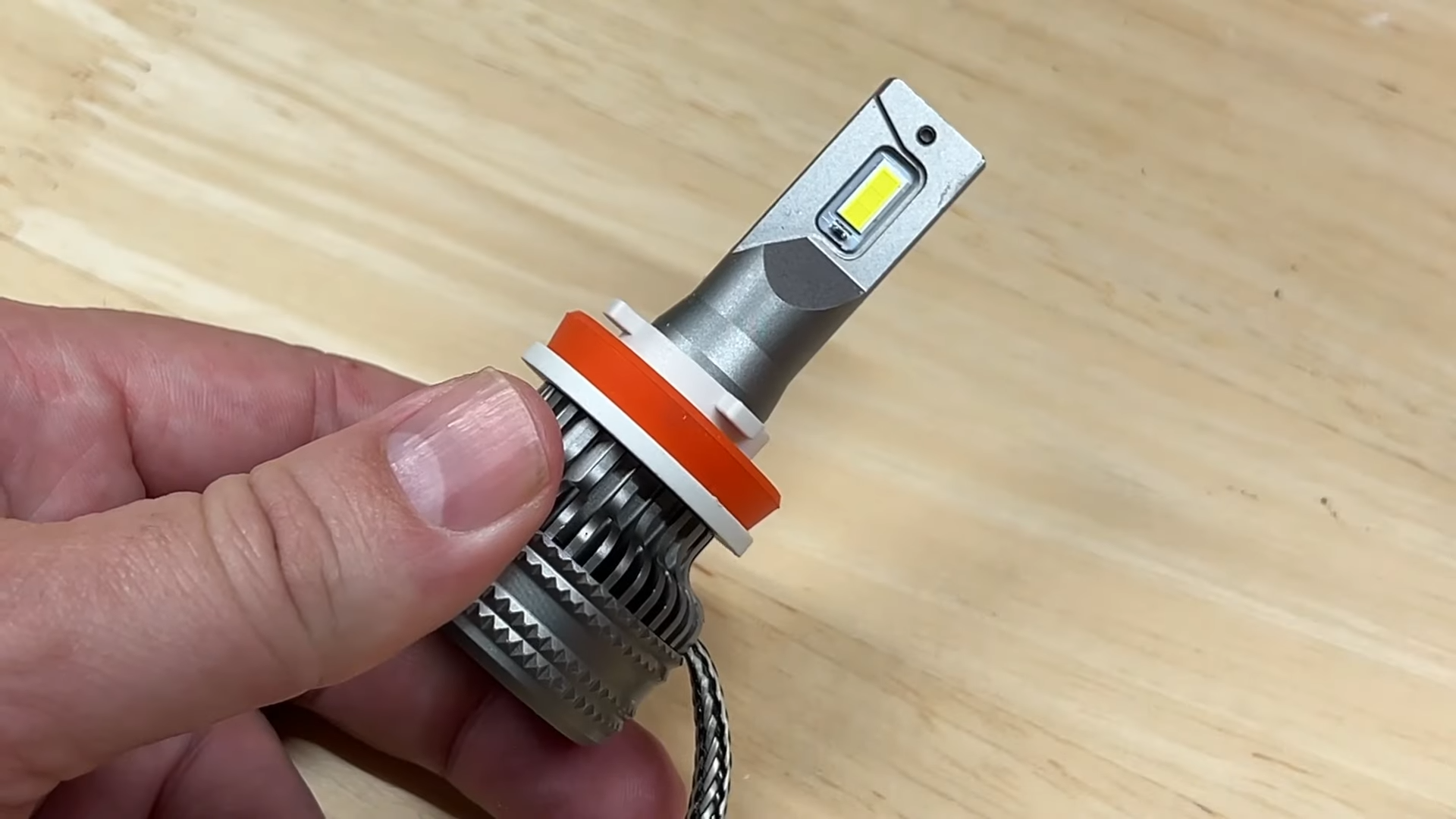 MEGA BRIGHT! Boslla NP LED Headlight Upgrade Review And Lux Test 00