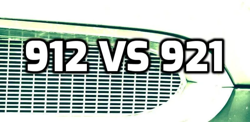The difference between 912 VS 921 Bulbs