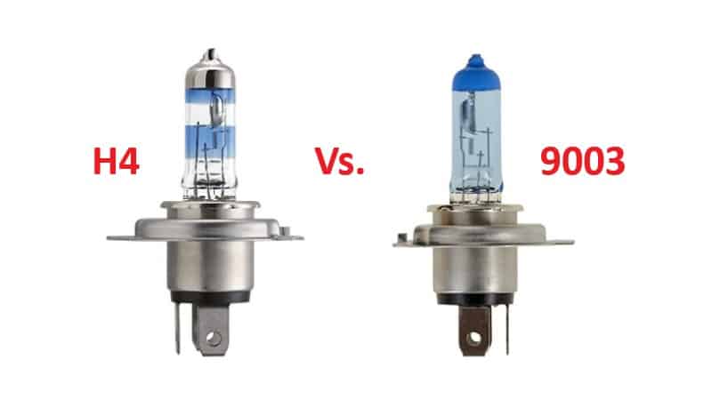 9003 vs H4 Headlight Bulbs