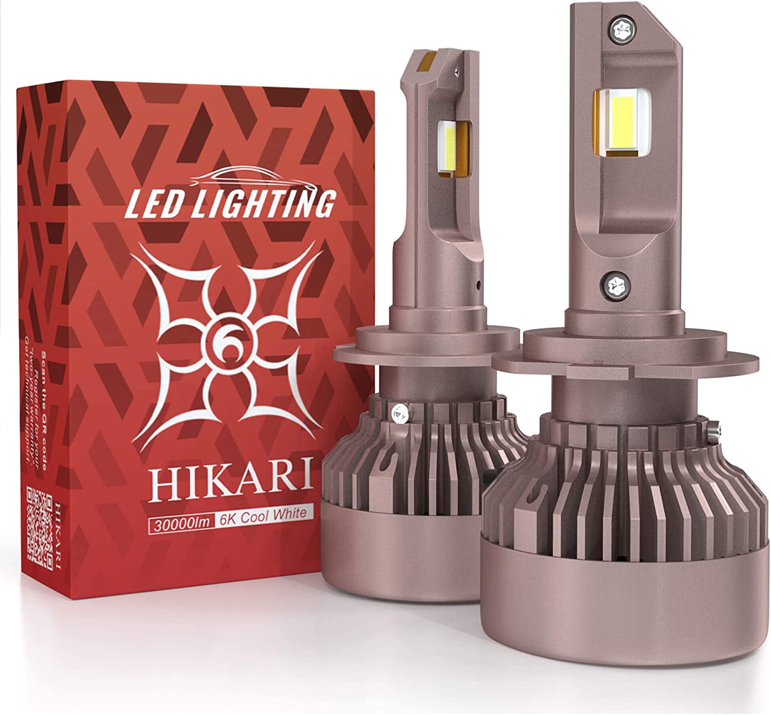 Image of Hikari brightest H7 headlight bulb
