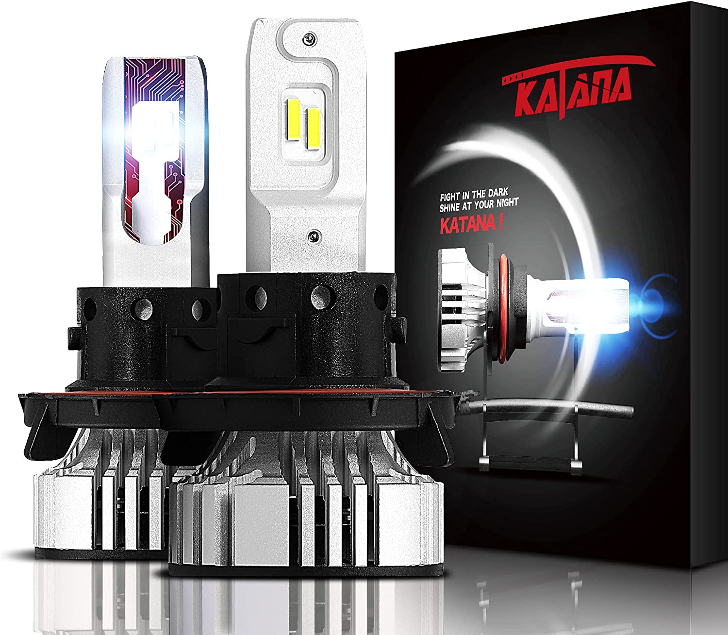 The Brightest H13 LED Headlight Bulbs